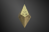 Stylish Shadow Casting Ceiling Lamp