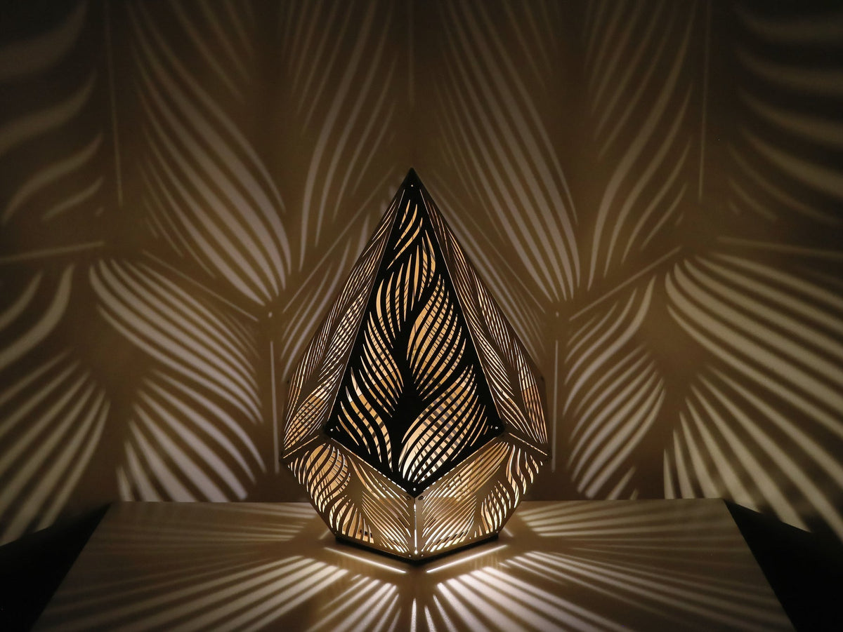 Stylish Shadow Casting Lamp