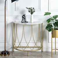 The Arcana Semi-Circle Premium Console Table