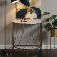 The Arcana Semi-Circle Premium Console Table
