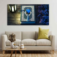 The Islamic Holy Book Quran Wall Painting