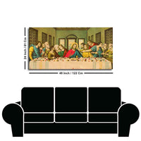 The Last Supper of Christ in Church Wall Painting