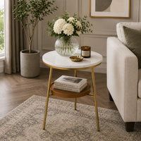 Timeless Elegance Round Marble Table for Modern Living