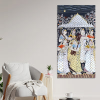 Traditional Indian Art Canvas Wall Painting | Royal Wall Décor