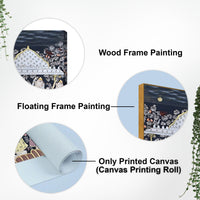 Traditional Indian Art Canvas Wall Painting | Royal Wall Décor