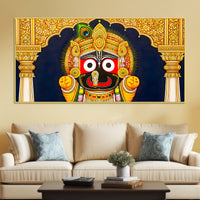 Traditional Lord Jagannath Wall Painting