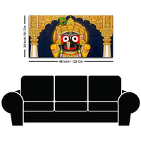 Traditional Lord Jagannath Wall Painting