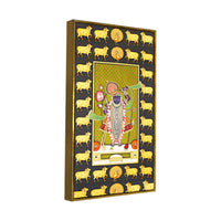 Traditional Nathdwara Shreenathji Canvas Wall Painting | Festive Home Decor