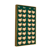 Traditional Pichwai Cow Canvas Wall Art | Ethnic Indian Décor Painting