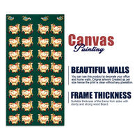 Traditional Pichwai Cow Canvas Wall Art | Ethnic Indian Décor Painting