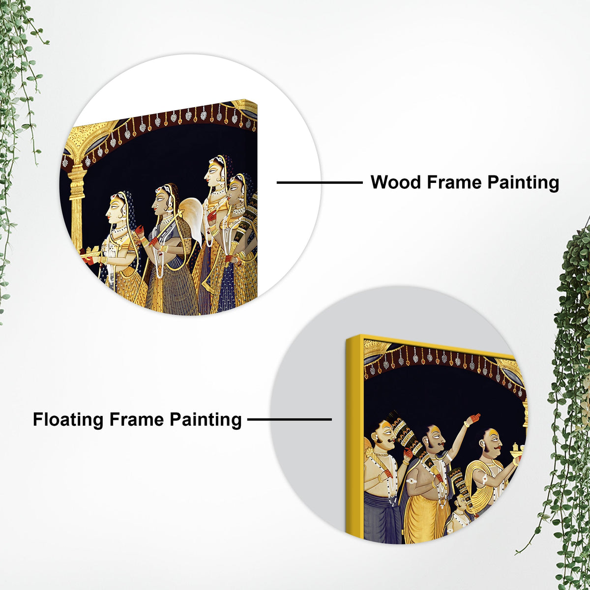 Traditional Pichwai Shrinathji Wall Art Premium Painting