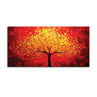 Tree Abstract Canvas Painting for Home & Office Decor