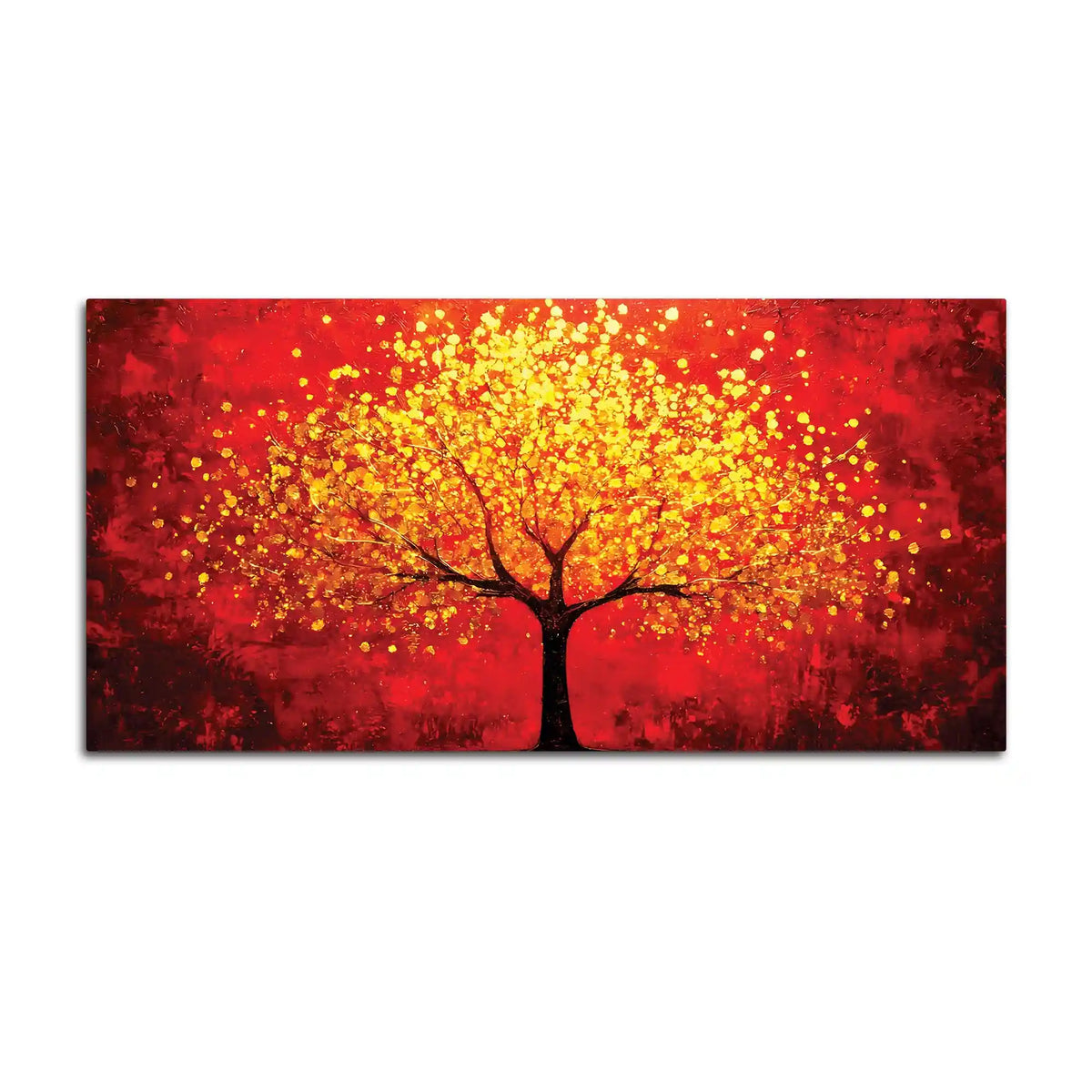 Tree Abstract Canvas Painting for Home & Office Decor