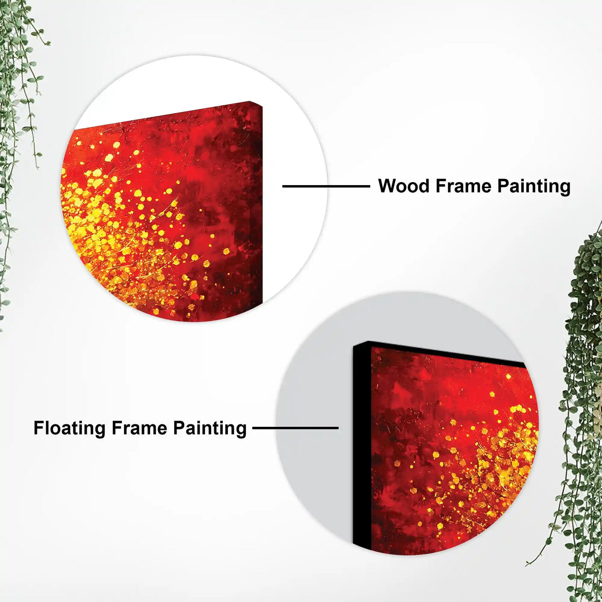 Tree Abstract Canvas Painting for Home & Office Decor
