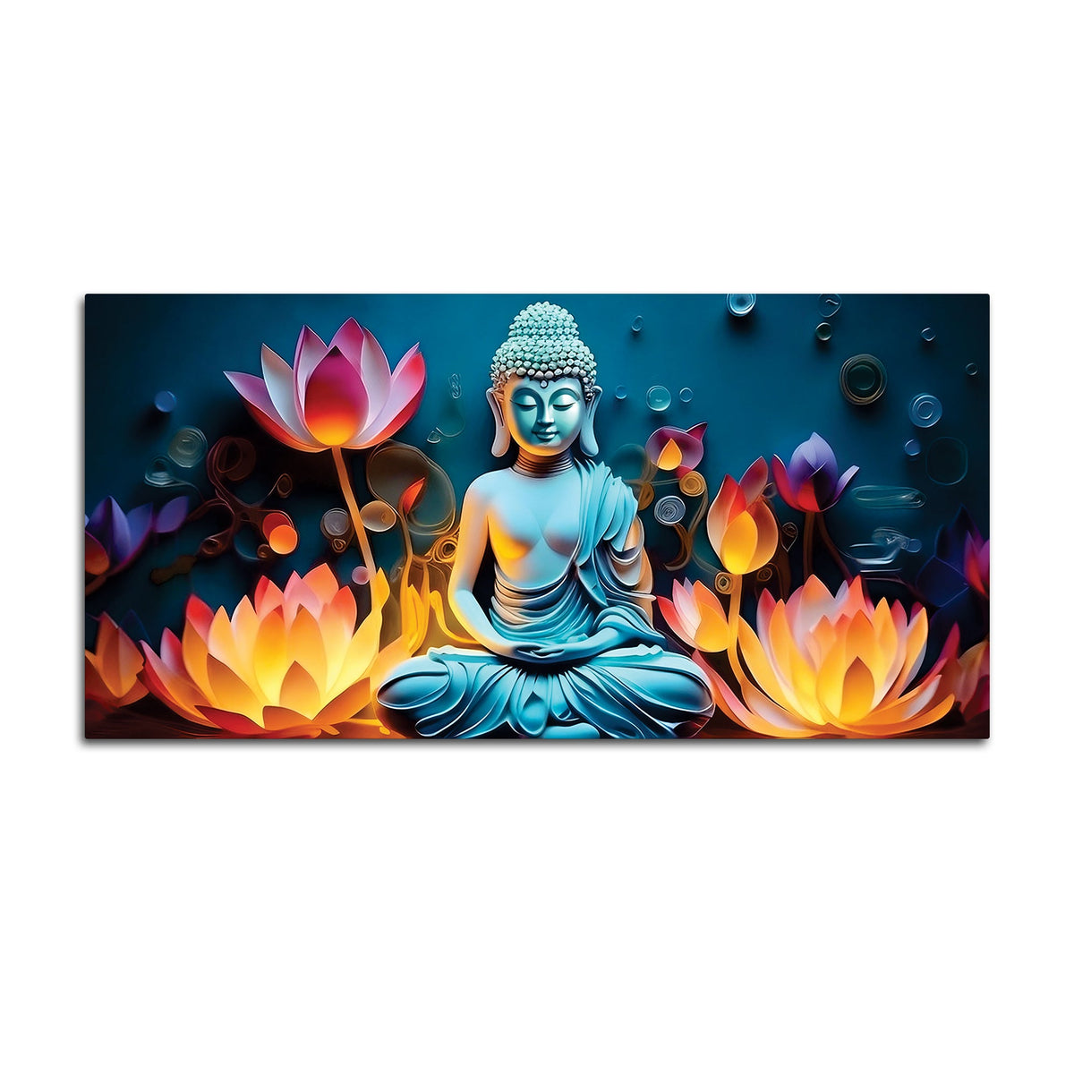 Buddha Painting for Positive Vibes in Home