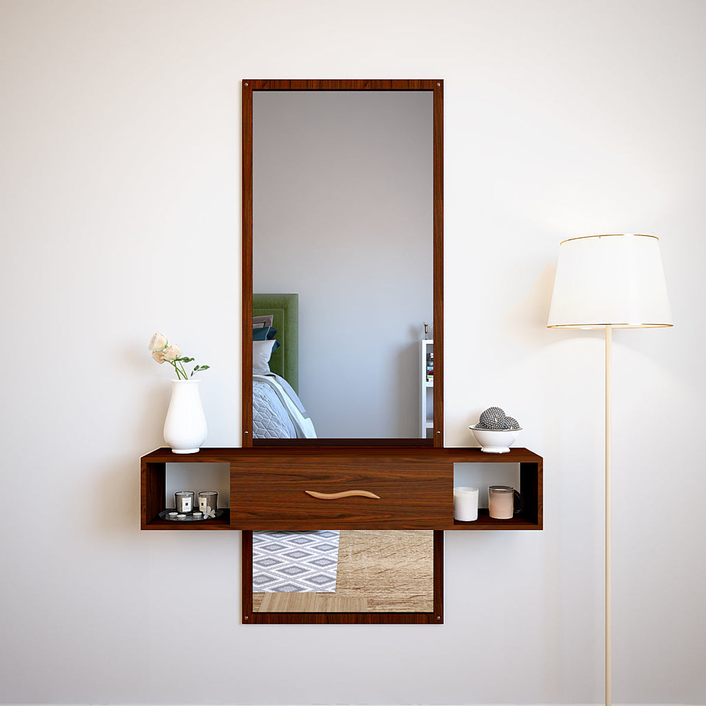 Classic Modern Premium Wooden Dressing Table Mirror