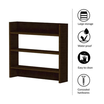 Classic Rectangular Shaped Wooden Wall Shelves