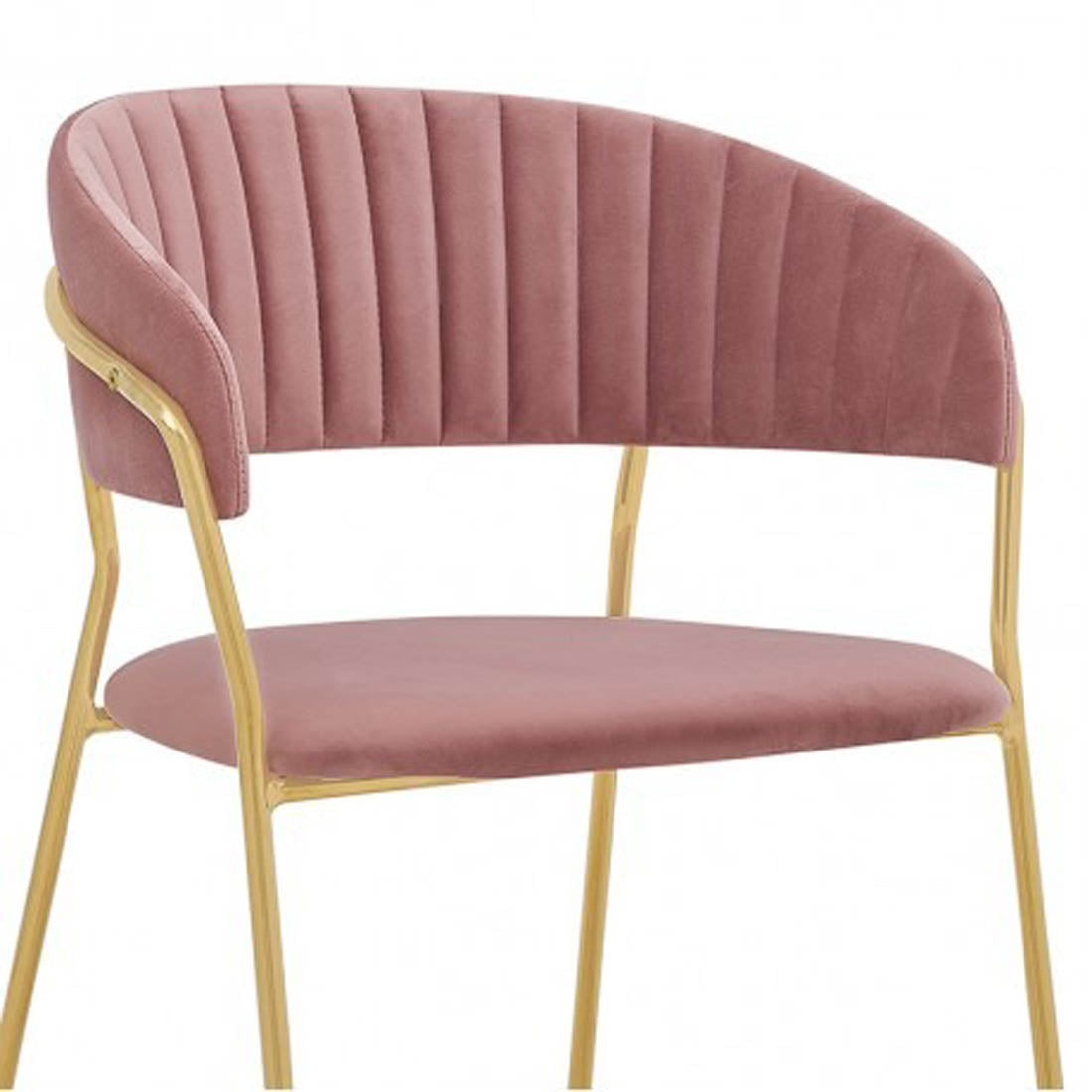 Contemporary Designer Comfort Pink Accent Chair