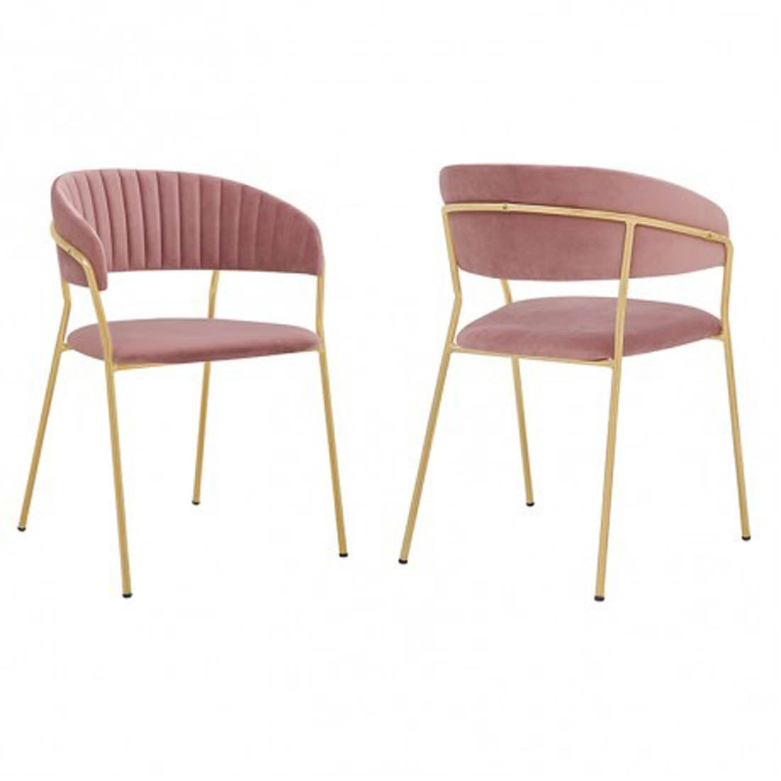 Contemporary Designer Comfort Pink Accent Chair