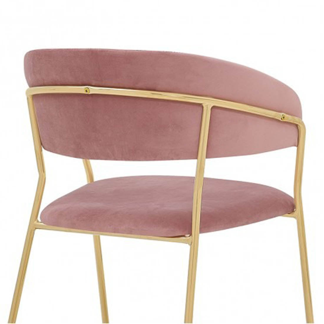 Contemporary Designer Comfort Pink Accent Chair
