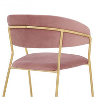 Contemporary Designer Comfort Pink Accent Chair