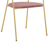 Contemporary Designer Comfort Pink Accent Chair