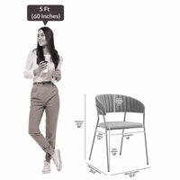 Contemporary Designer Comfort Pink Accent Chair