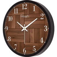Designer Wooden Pattern Printed Wall Clock