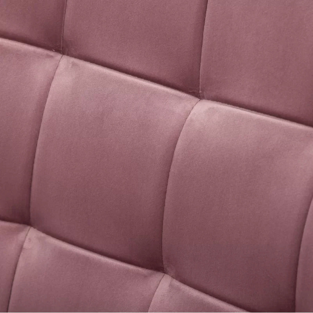 Luxurious Tufted Curvy Long Back Peach Lounge Chair with Footrest