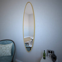 Minimal Design Full Length Oval Mirror