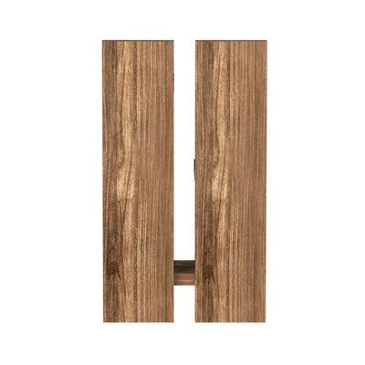 Minimalist Rectangular Shaped Wooden Wall Shelves