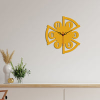 Modern Style Shape Designer Wooden Wall Clock