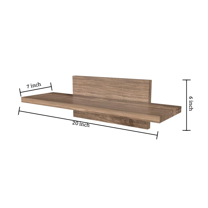 Modern Wooden Rack Wall Mounted Shelf