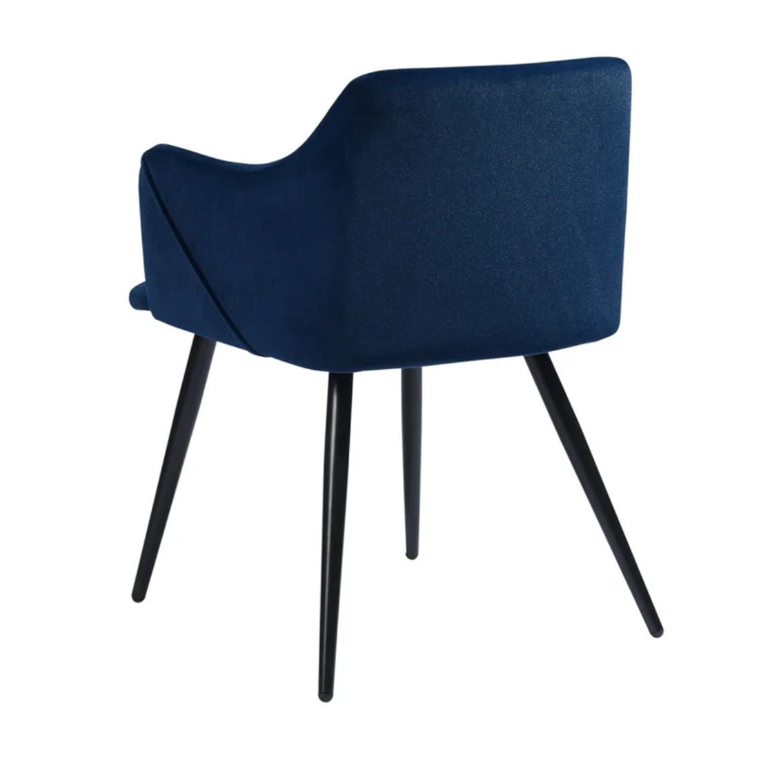 Navy Blue Luxury Cushion Velvet Lounge Chair