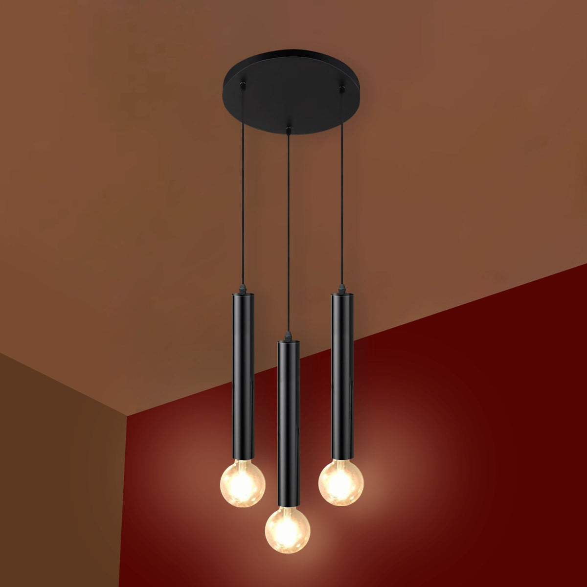 Pendant Ceiling Light Set of 3 Modern Look Ceiling Lamp For Home Decoration, Living Room