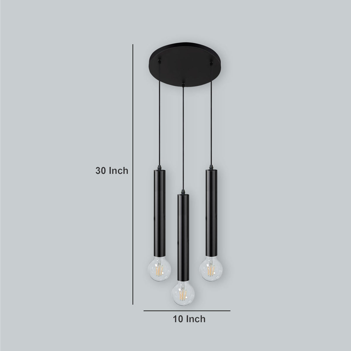 Pendant Ceiling Light Set of 3 Modern Look Ceiling Lamp For Home Decoration, Living Room