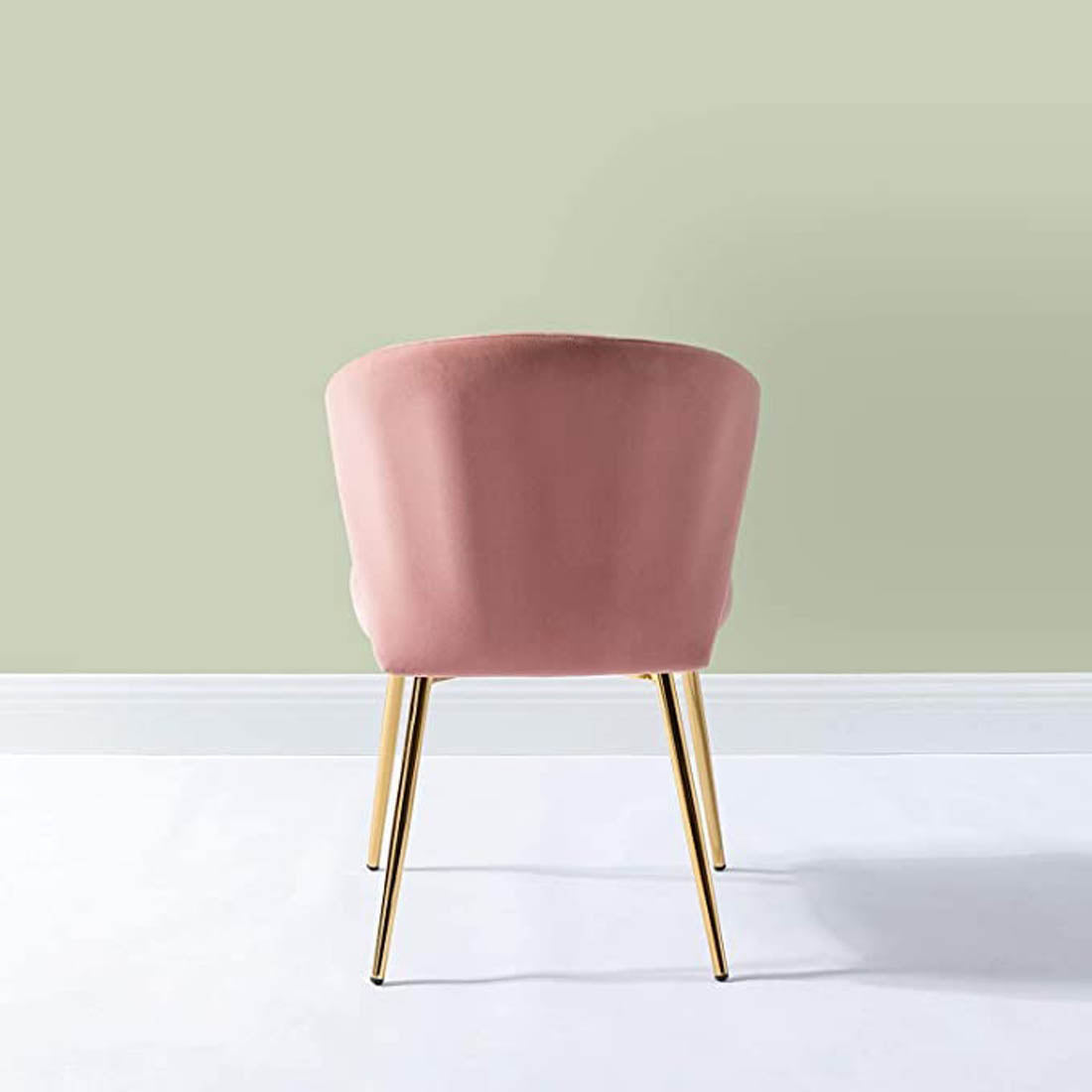 Pink Velvet Tufted Premium Lounge Chair