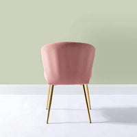 Pink Velvet Tufted Premium Lounge Chair