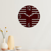 Plus Shape Designer Wooden Wall Clock