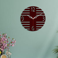 Plus Shape Designer Wooden Wall Clock