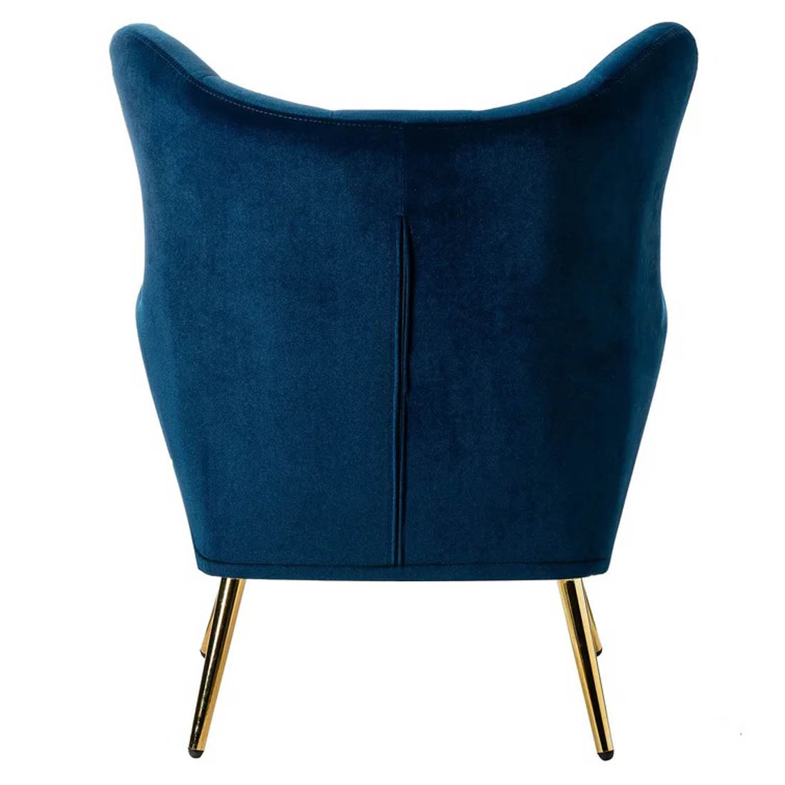 Royal Blue Comfortable Tufted Velvet Sofa Lounge Chair