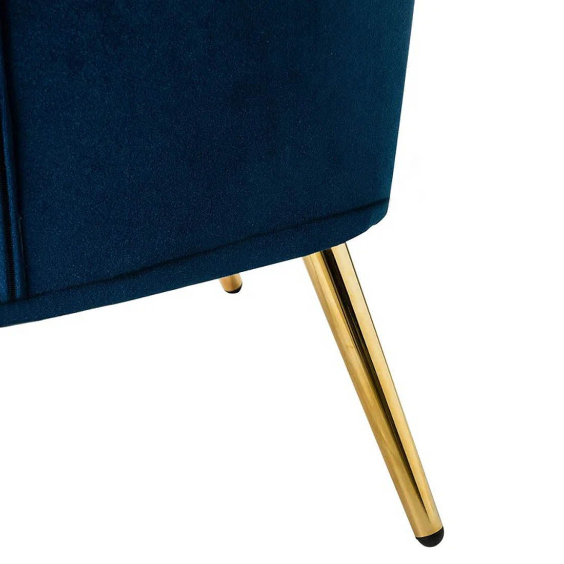 Royal Blue Comfortable Tufted Velvet Sofa Lounge Chair