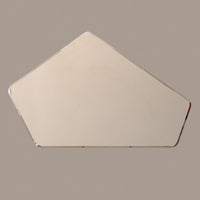 Scandinavian Frameless Beveled Geometrical Shaped Mirror