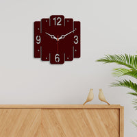 Trapezium Shape Designer Wooden Wall Clock