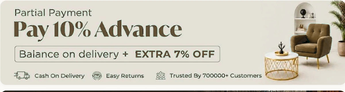 Pay 10% Advance