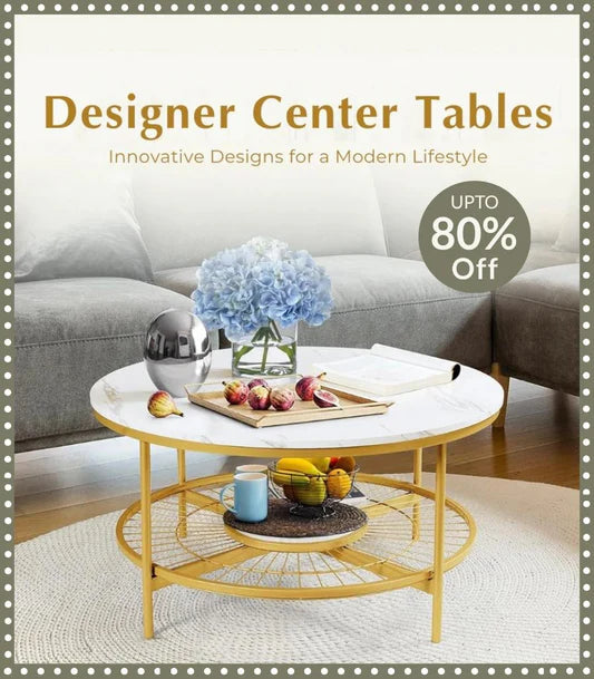 Designer Center Tables